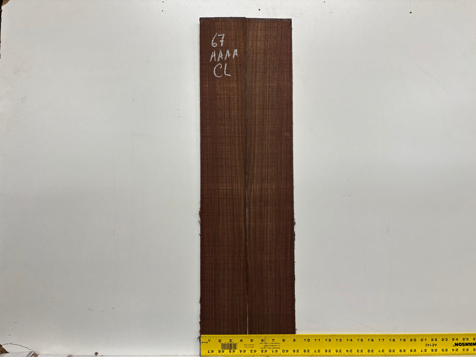 Juego de fondo y aros de guitarra de grado AAAA Dreadnought de palisandro de la India Oriental #61 