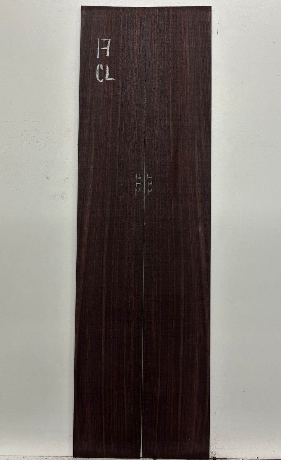 Dark Grain East Indian Rosewood Classical Guitar Side Set #17