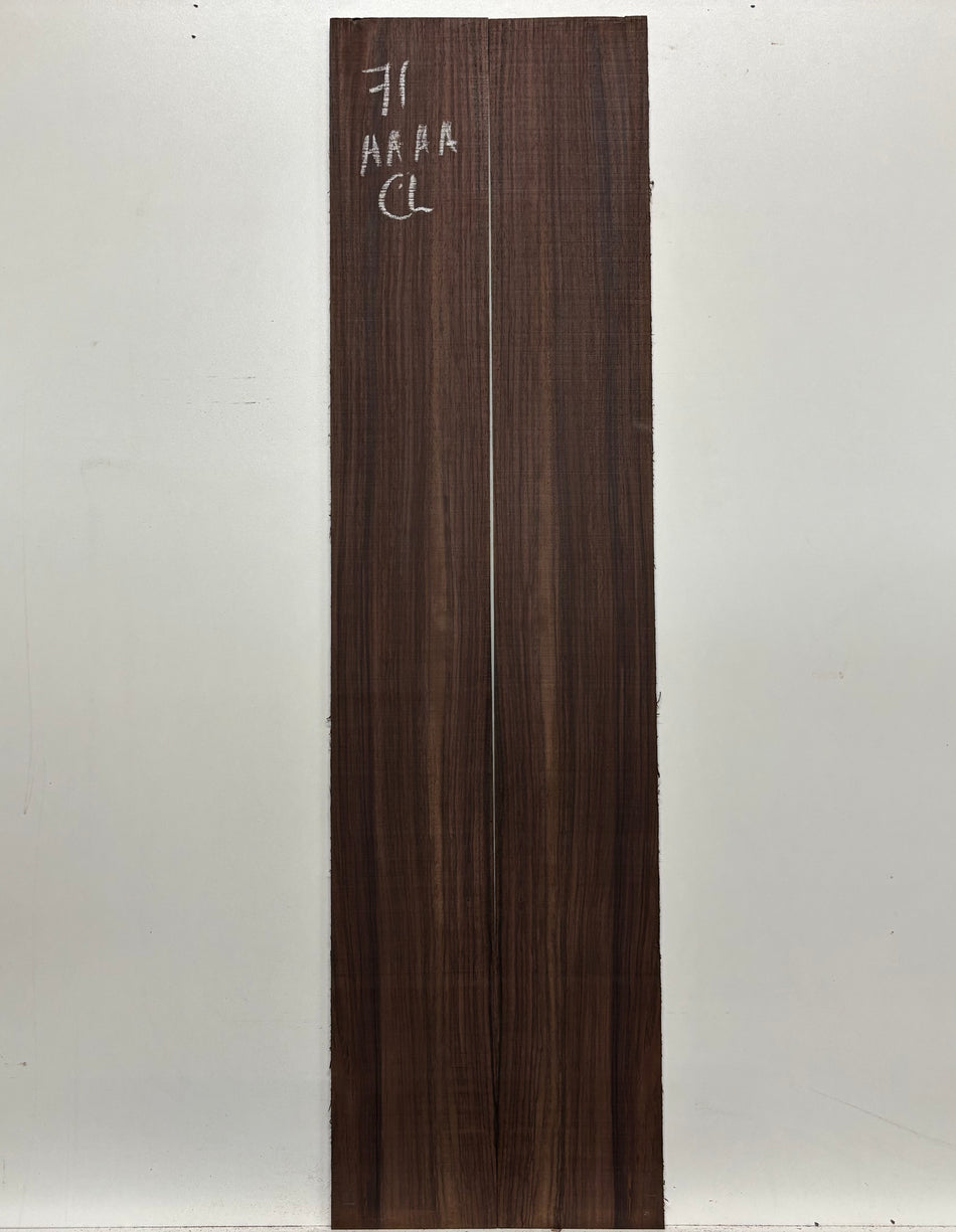 Juego de fondo y aros de guitarra de grado AAAA Dreadnought de palisandro de la India Oriental #61 