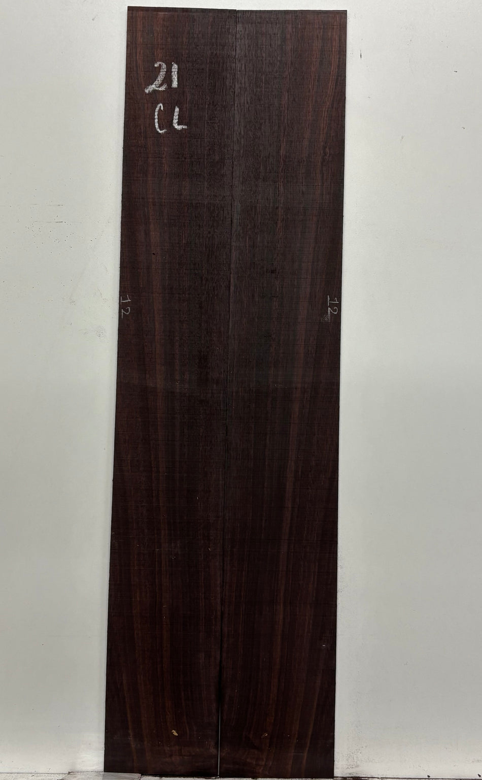 Dark Grain East Indian Rosewood Classical Guitar Side Set #21