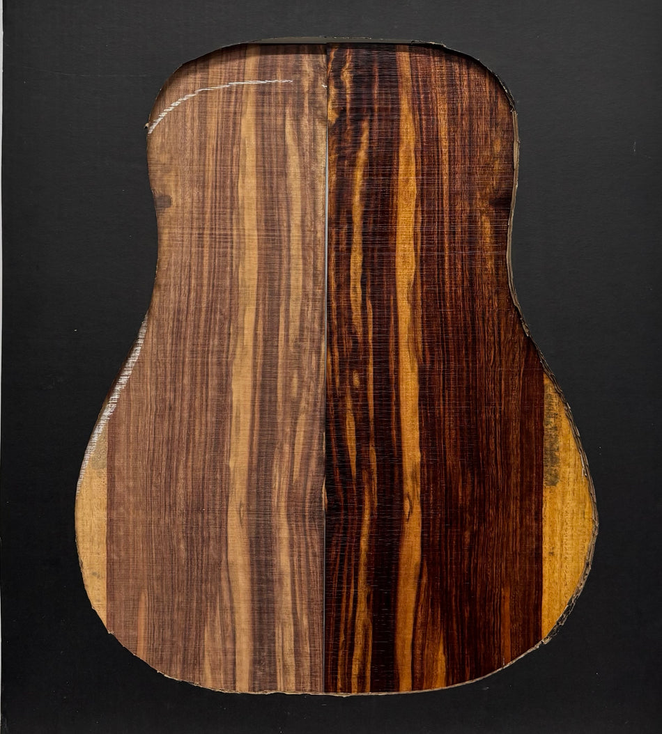 Royal Red Tamarind Dreadnought Guitar Back and Side Set #507