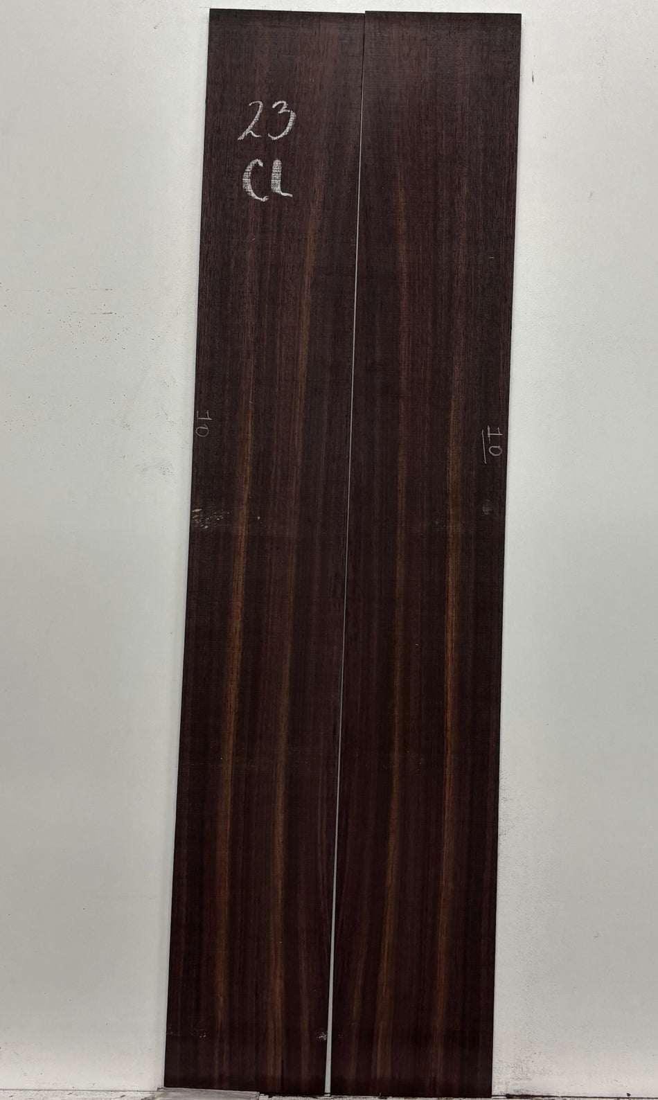 Dark Grain East Indian Rosewood Classical Guitar Side Set #23