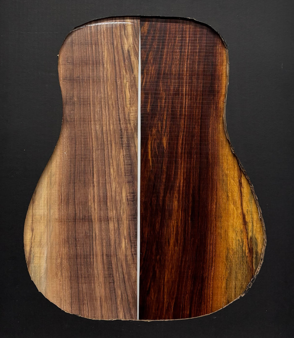 Royal Red Tamarind Dreadnought Guitar Back and Side Set #508