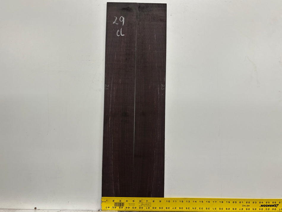 Dark Grain East Indian Rosewood Classical Guitar Side Set #29