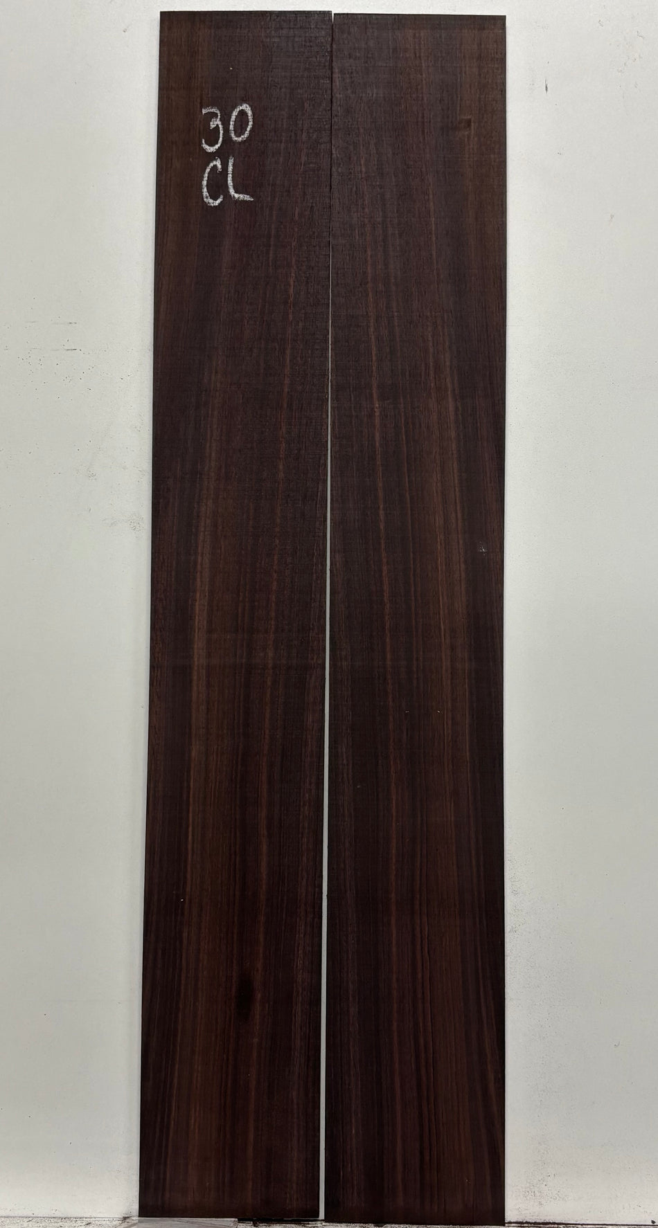 Dark Grain East Indian Rosewood Classical Guitar Side Set #30