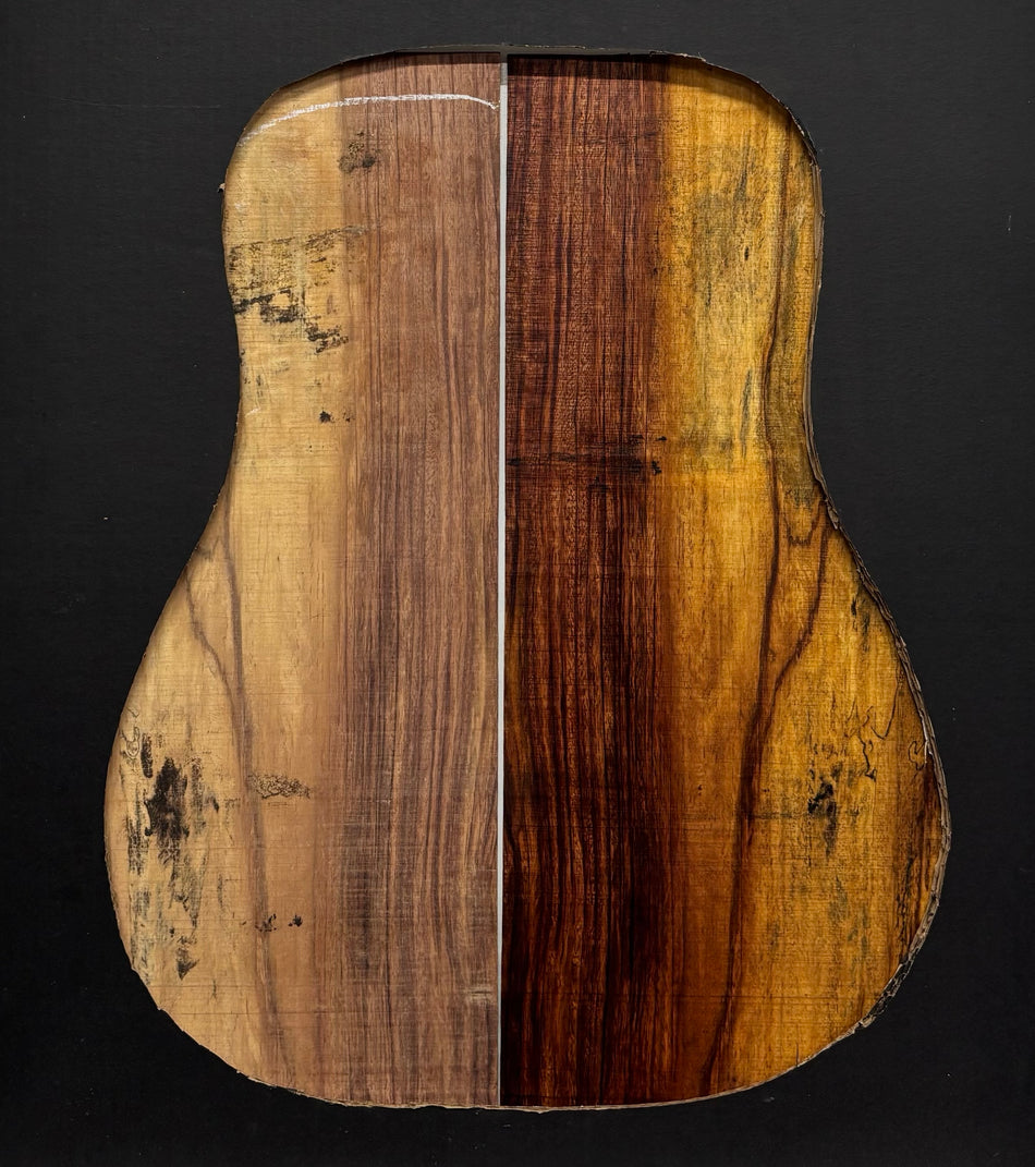 Royal Red Tamarind Dreadnought Guitar Back and Side Set #511