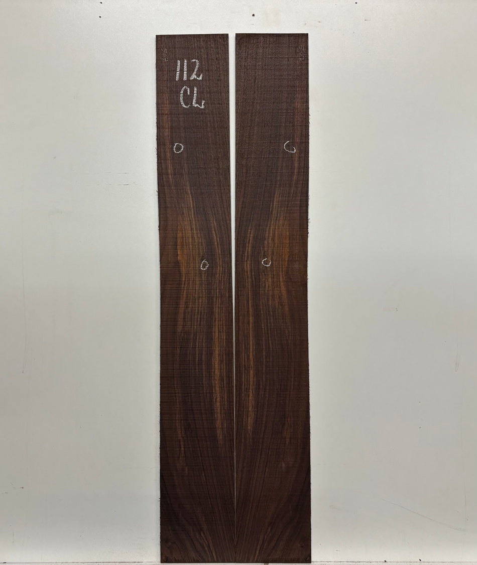 Juego de fondo y aros de guitarra de grado AAAA Dreadnought de palisandro de la India Oriental #61 