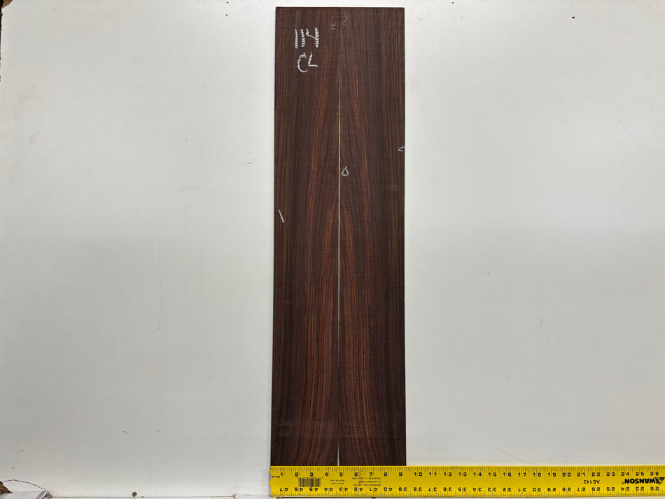 Juego de fondo y aros de guitarra de grado AAAA Dreadnought de palisandro de la India Oriental #61 