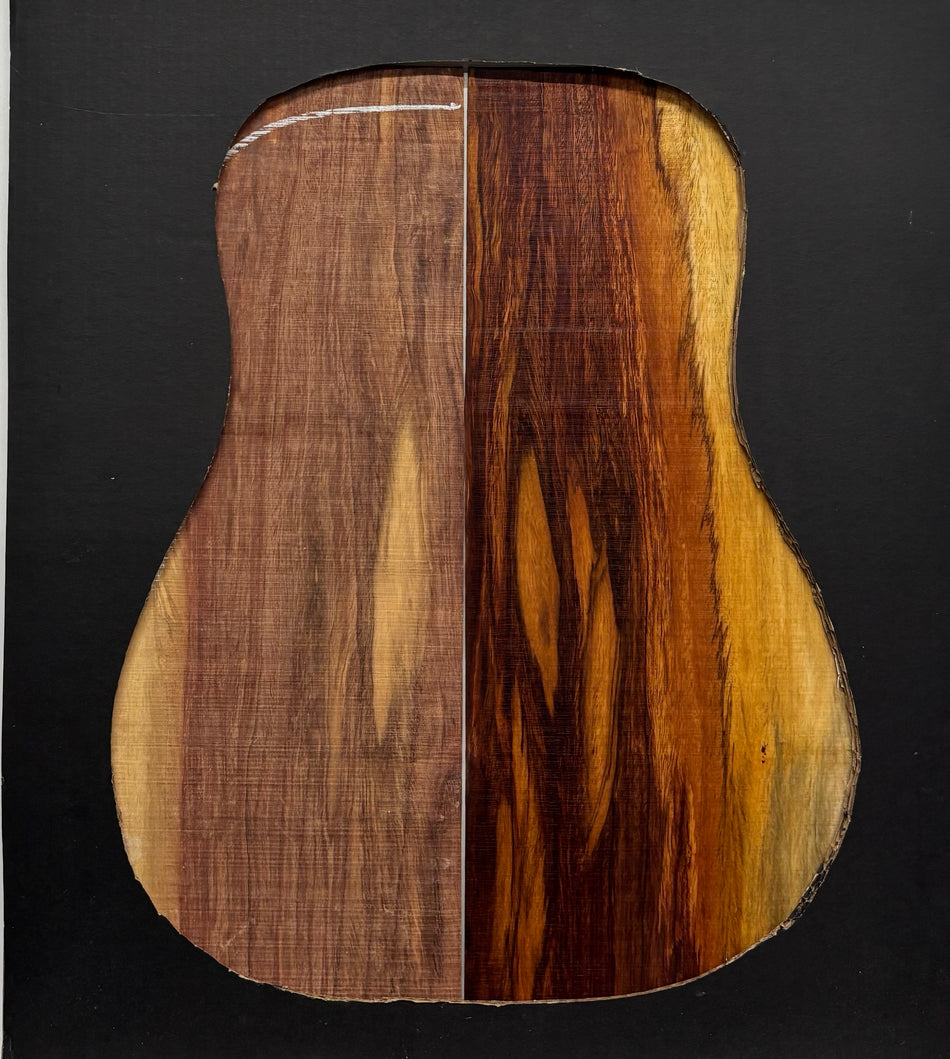 Royal Red Tamarind Dreadnought Guitar Back and Side Set #514