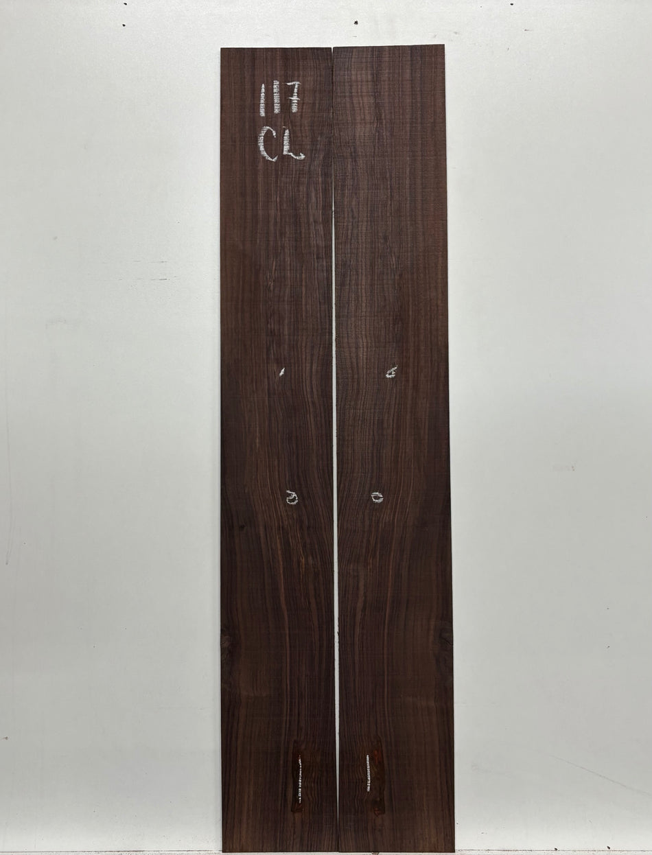 Juego de fondo y aros de guitarra de grado AAAA Dreadnought de palisandro de la India Oriental #61 