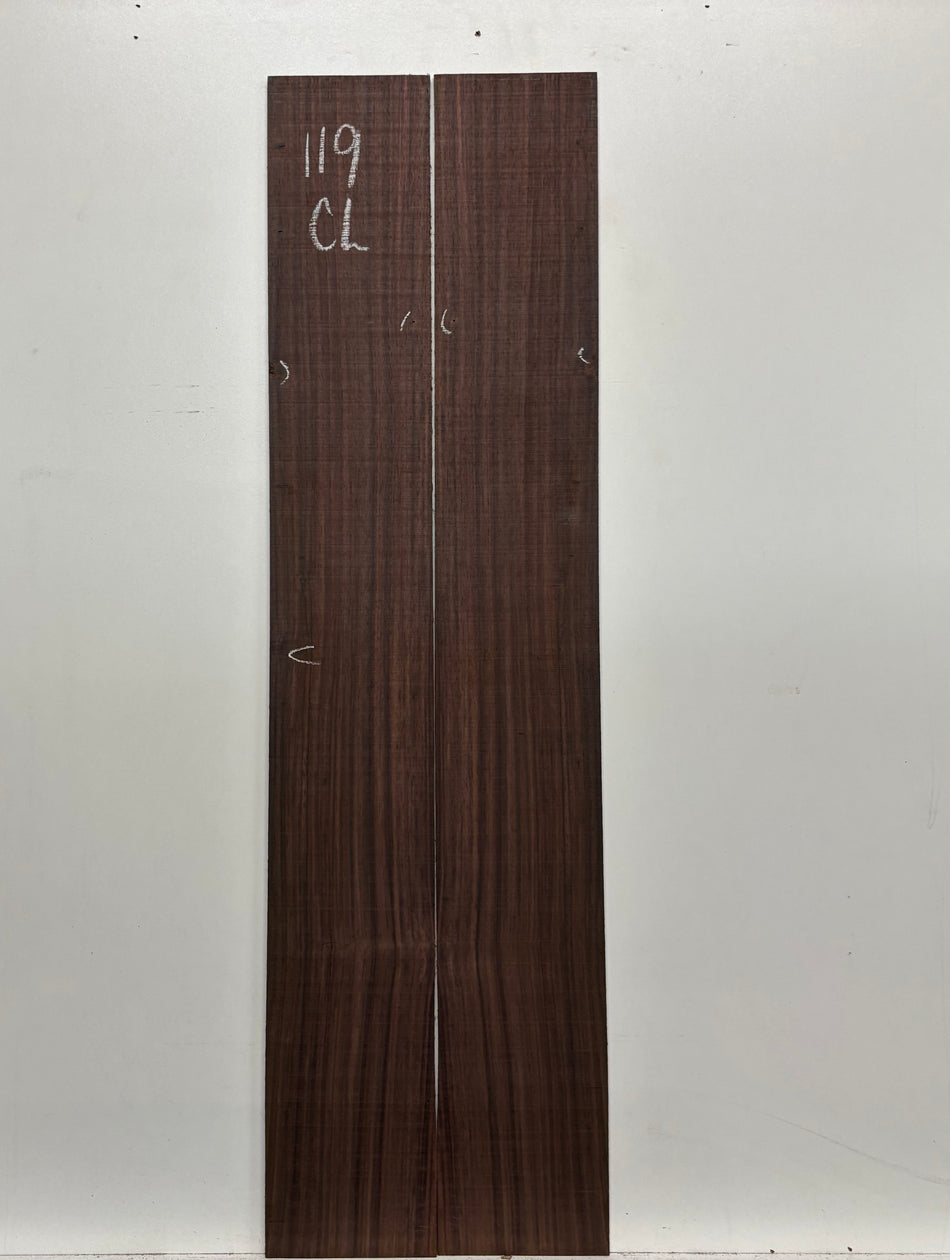 Juego de fondo y aros de guitarra de grado AAAA Dreadnought de palisandro de la India Oriental #61 