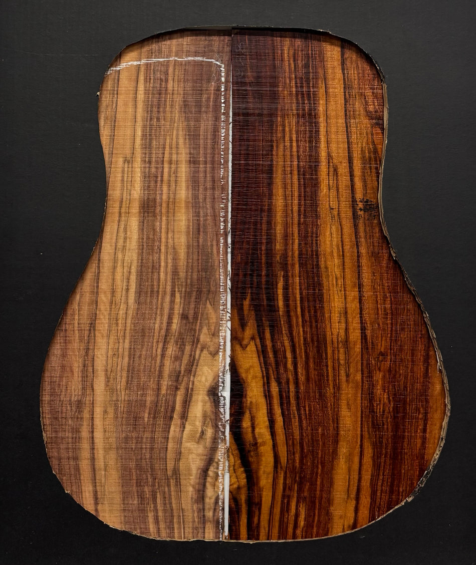 Royal Red Tamarind Dreadnought Guitar Back and Side Set #516