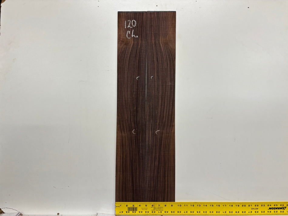 Juego de fondo y aros de guitarra de grado AAAA Dreadnought de palisandro de la India Oriental #61 