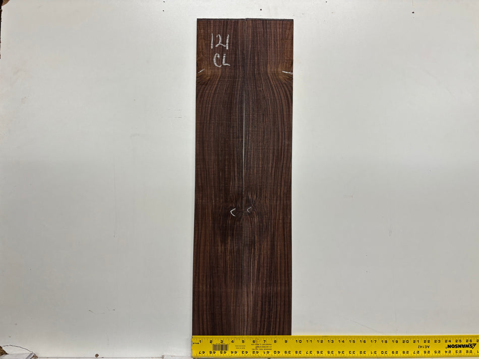 Juego de fondo y aros de guitarra de grado AAAA Dreadnought de palisandro de la India Oriental #61 