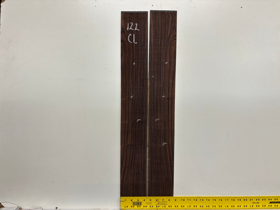 Juego de fondo y aros de guitarra de grado AAAA Dreadnought de palisandro de la India Oriental #61 