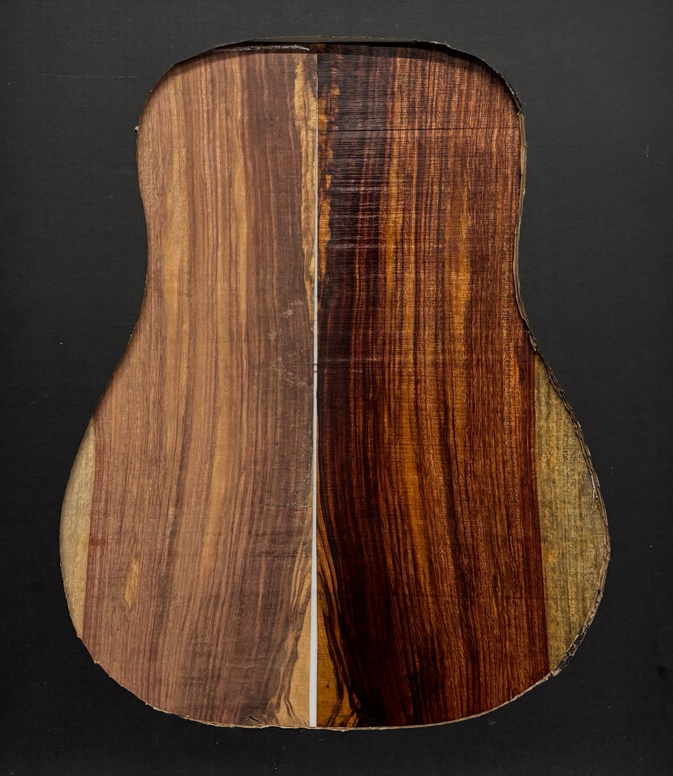 Royal Red Tamarind Dreadnought Guitar Back and Side Set #518