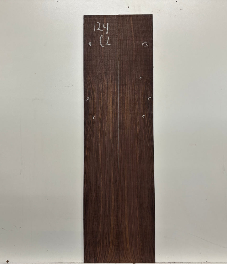 Juego de fondo y aros de guitarra de grado AAAA Dreadnought de palisandro de la India Oriental #61 