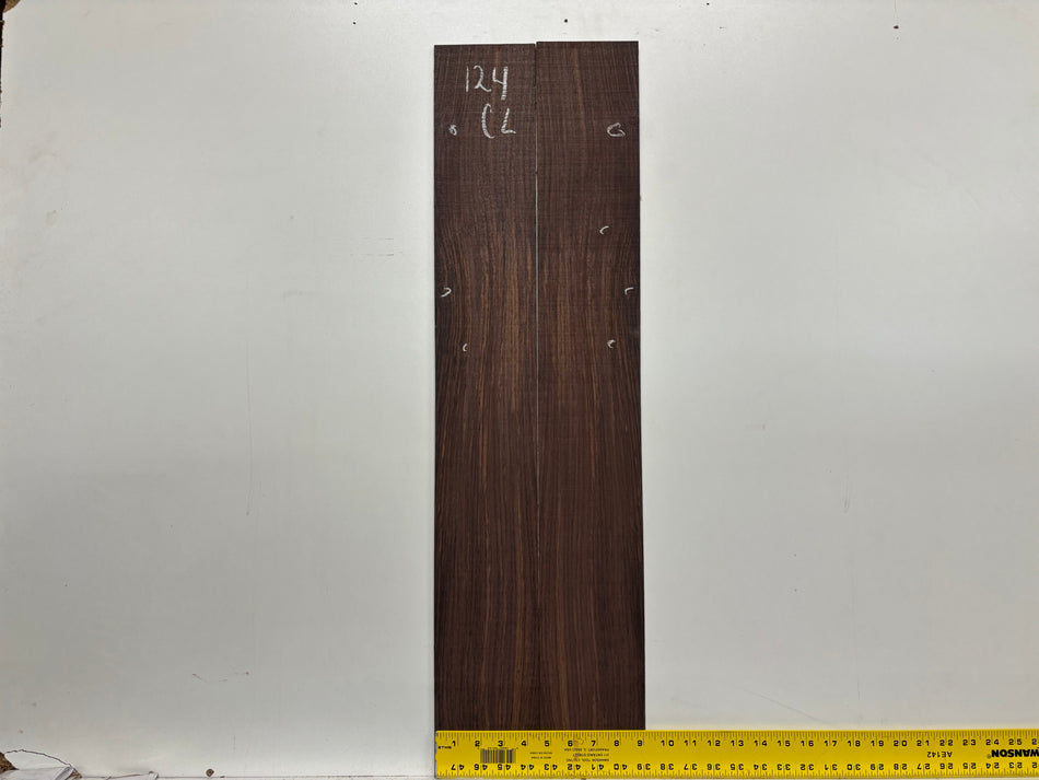 Juego de fondo y aros de guitarra de grado AAAA Dreadnought de palisandro de la India Oriental #61 