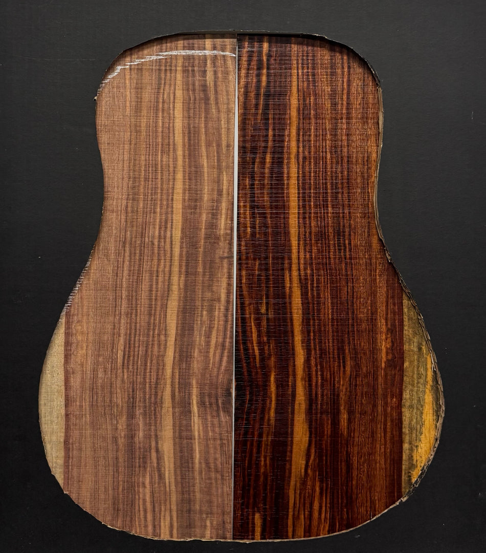 Royal Red Tamarind Dreadnought Guitar Back and Side Set #519