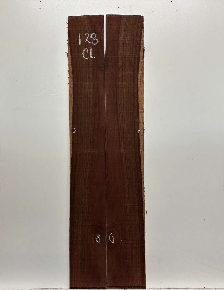 Juego de fondo y aros de guitarra de grado AAAA Dreadnought de palisandro de la India Oriental #61 