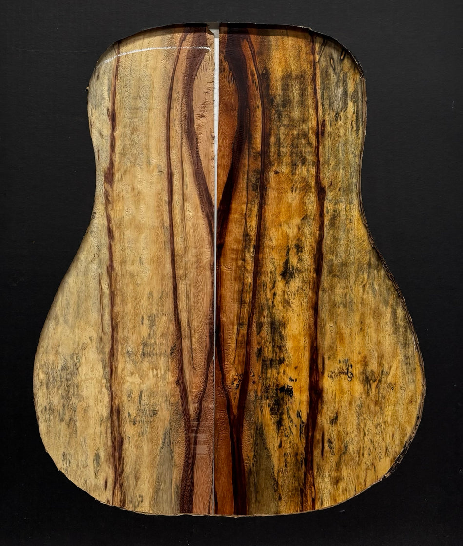 Royal Red Tamarind Dreadnought Guitar Back and Side Set #522