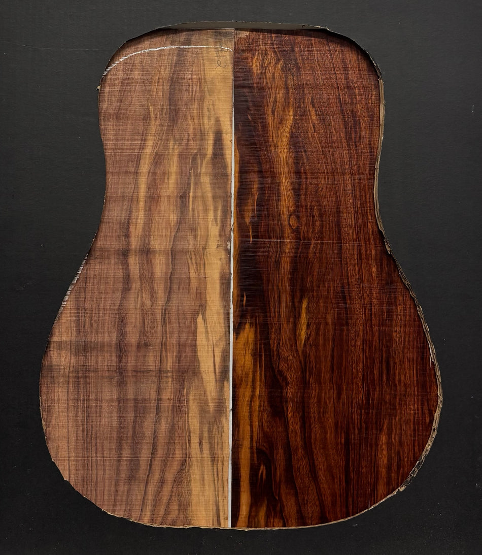 Royal Red Tamarind Dreadnought Guitar Back and Side Set #523