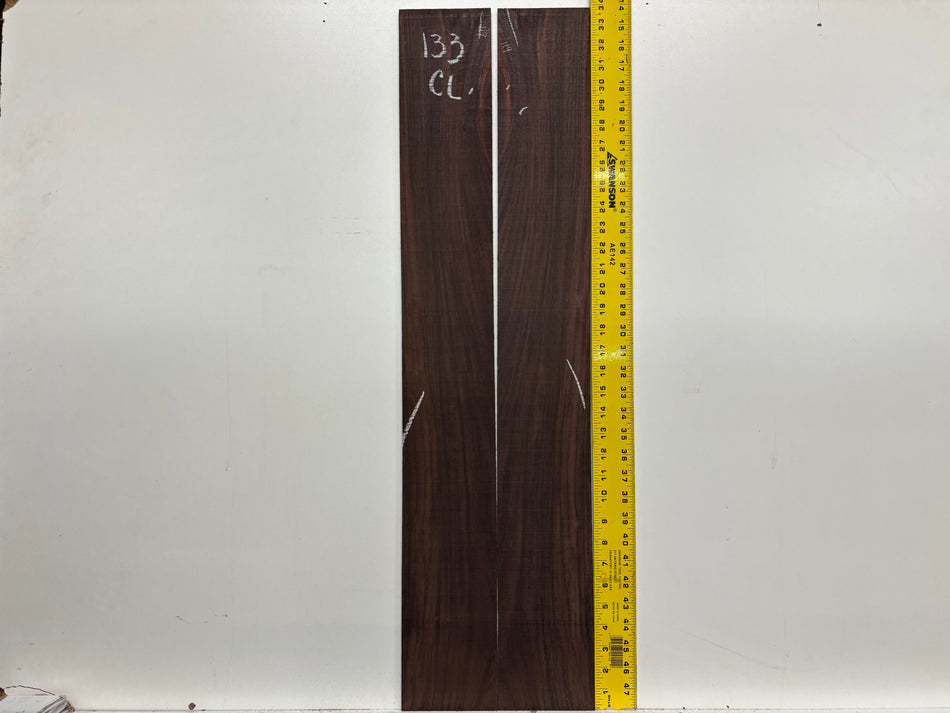 Juego de fondo y aros de guitarra de grado AAAA Dreadnought de palisandro de la India Oriental #61 