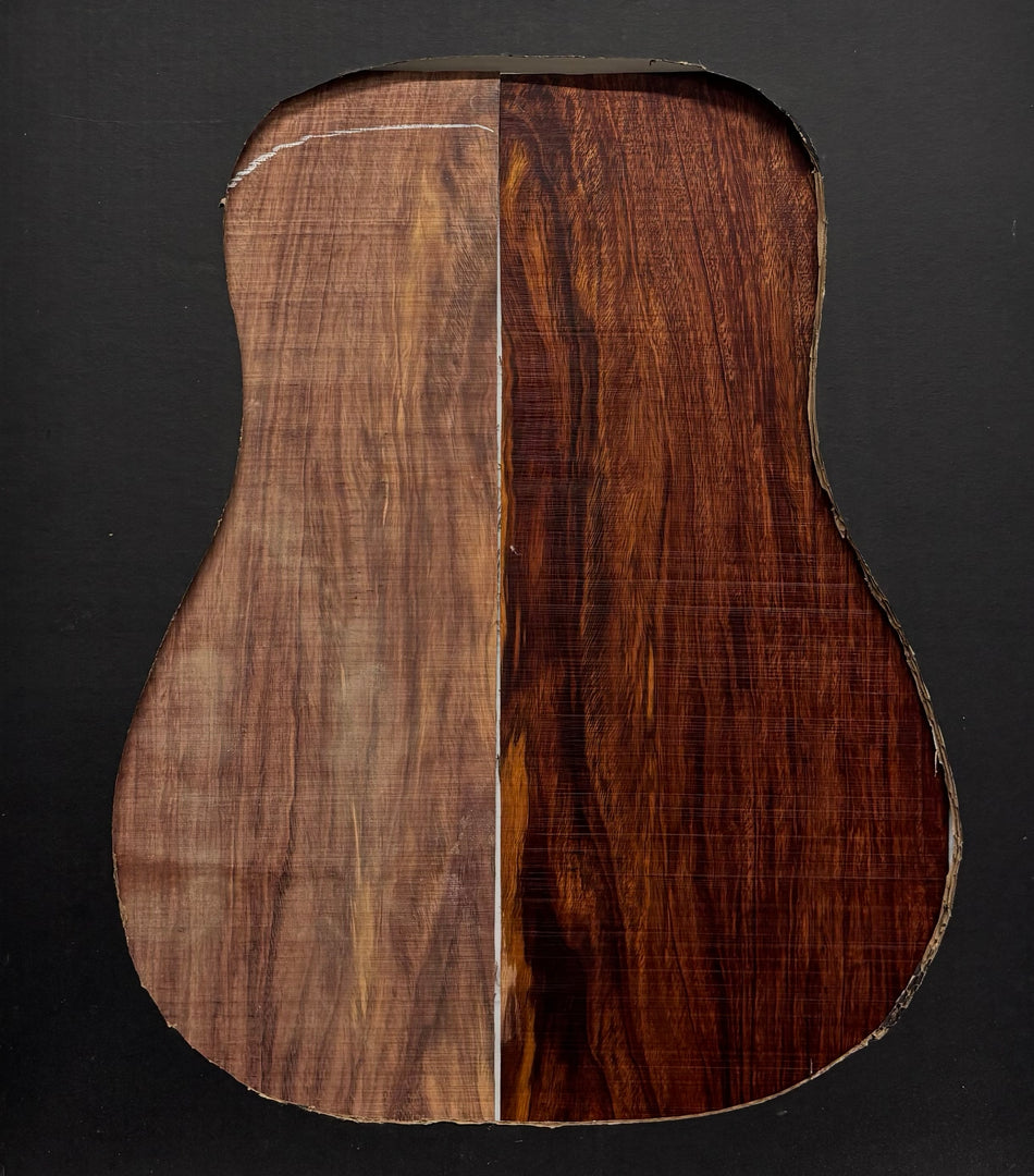 Royal Red Tamarind Dreadnought Guitar Back and Side Set #524