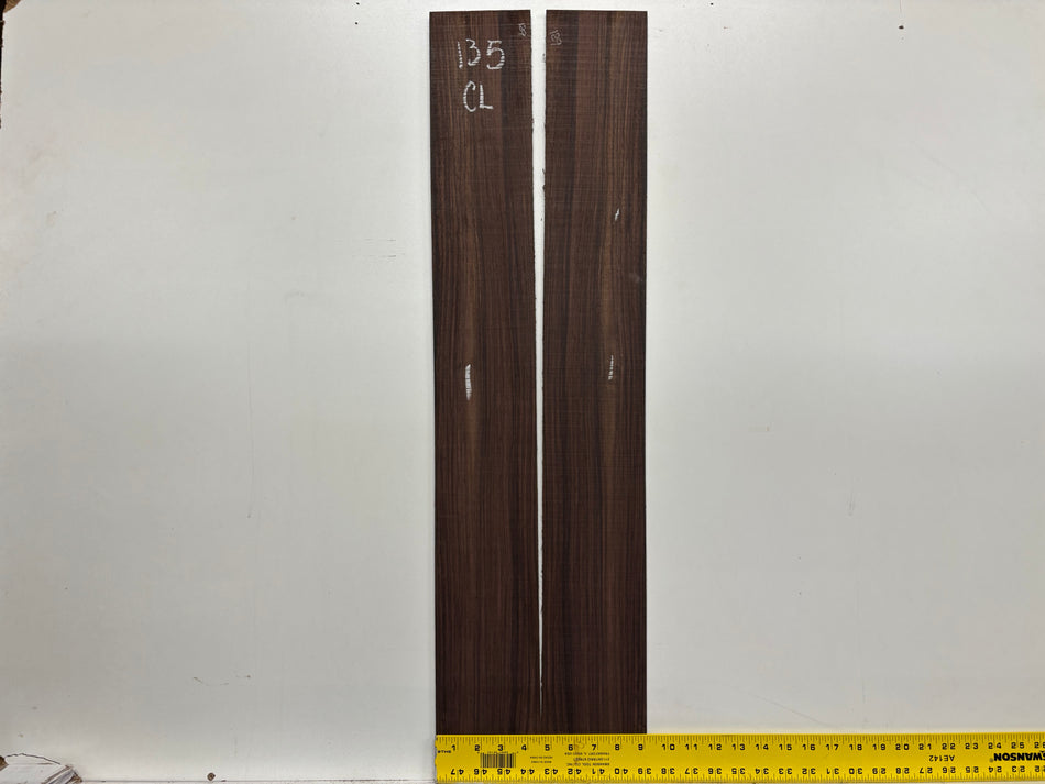 Juego de fondo y aros de guitarra de grado AAAA Dreadnought de palisandro de la India Oriental #61 