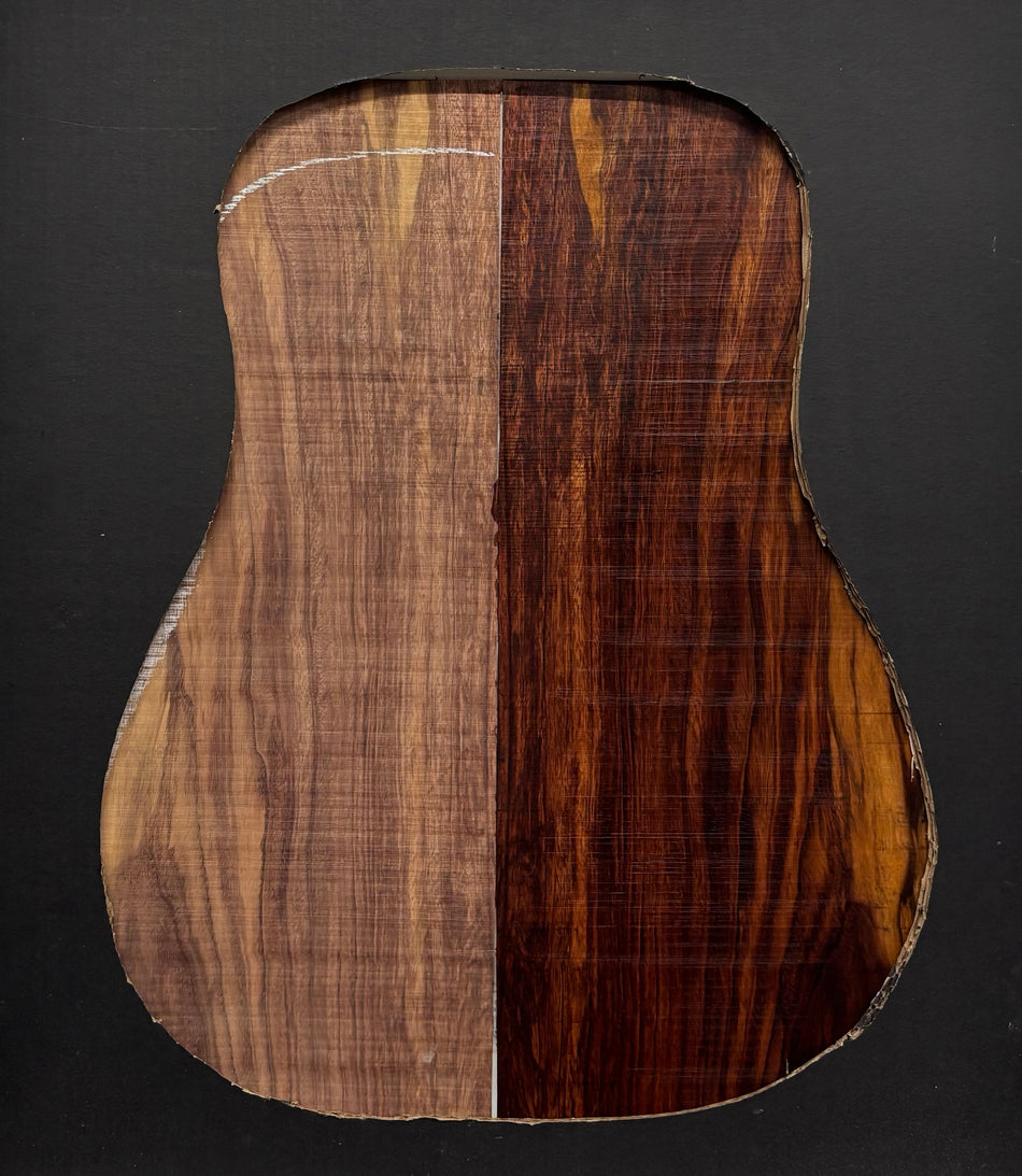 Royal Red Tamarind Dreadnought Guitar Back and Side Set #525