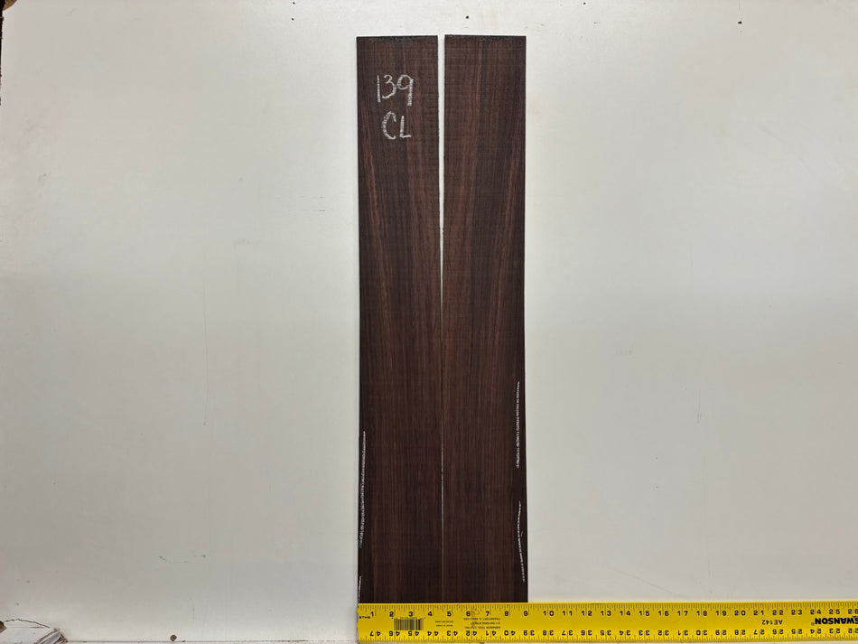 Juego de fondo y aros de guitarra de grado AAAA Dreadnought de palisandro de la India Oriental #61 