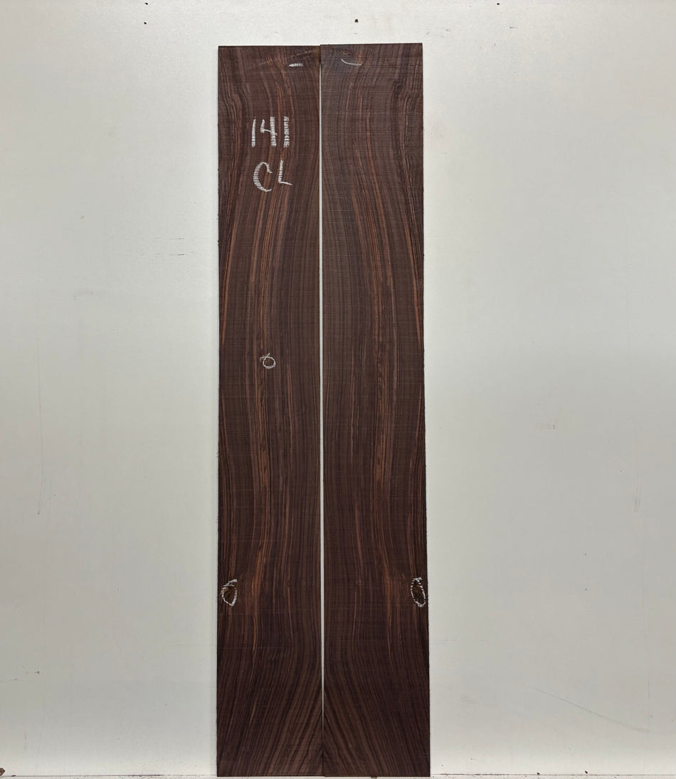 Juego de fondo y aros de guitarra de grado AAAA Dreadnought de palisandro de la India Oriental #61 