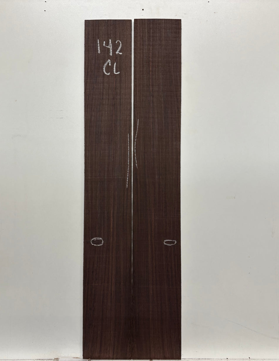 Juego de fondo y aros de guitarra de grado AAAA Dreadnought de palisandro de la India Oriental #61 