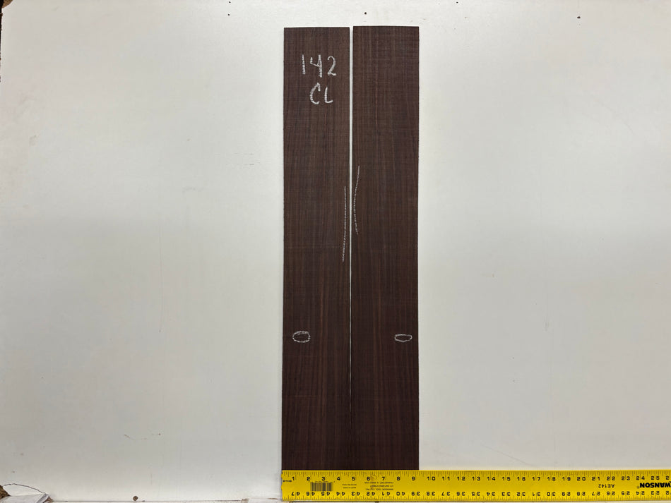 Juego de fondo y aros de guitarra de grado AAAA Dreadnought de palisandro de la India Oriental #61 