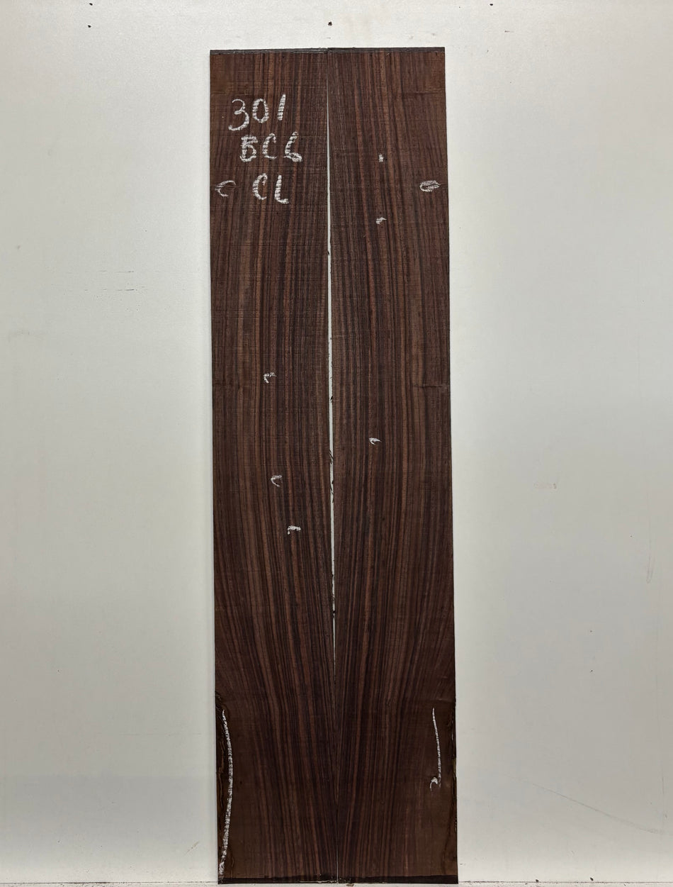 Segundos juegos de fondo y aros de caoba hondureña genuina