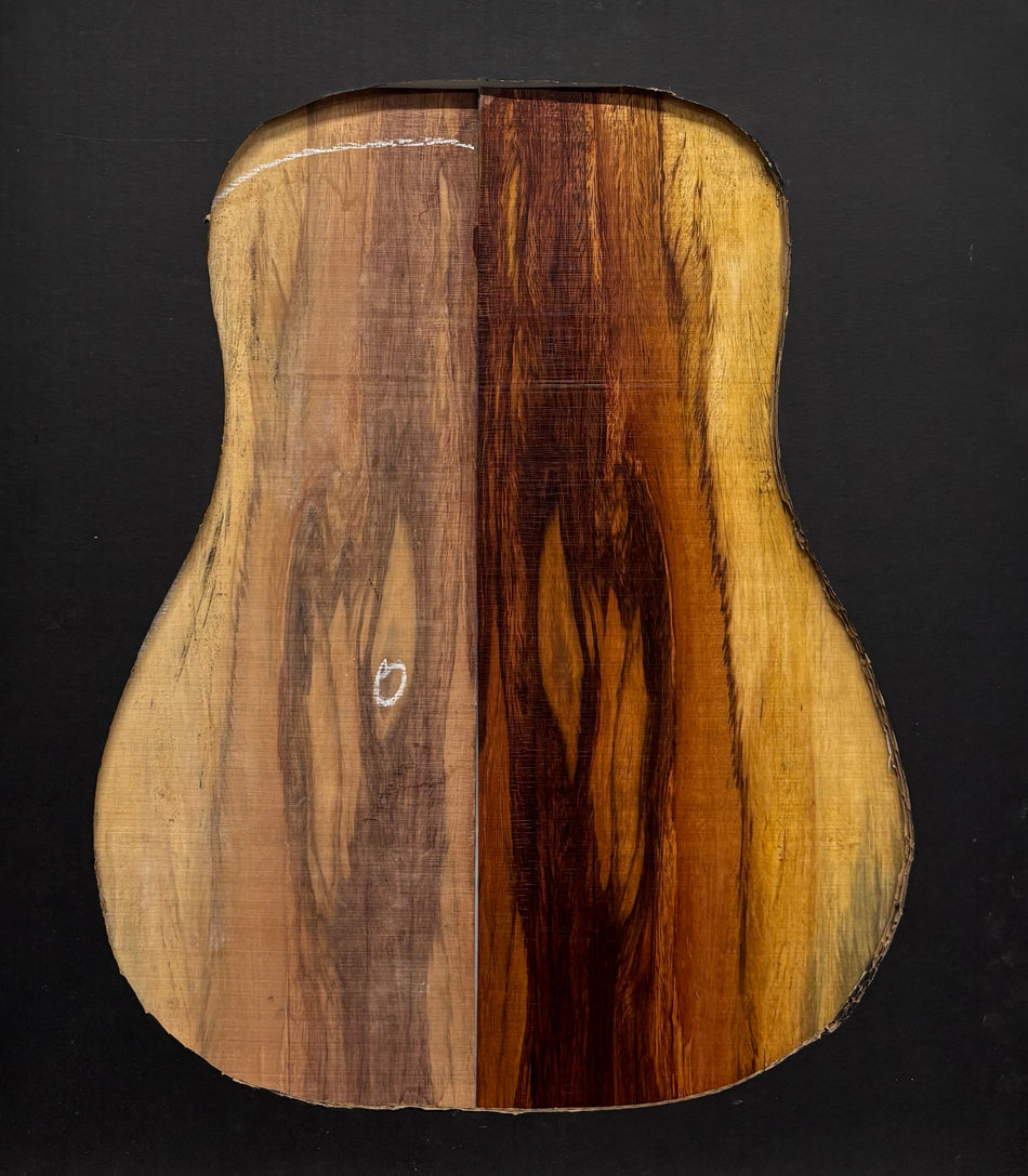 Royal Red Tamarind Dreadnought Guitar Back and Side Set #530