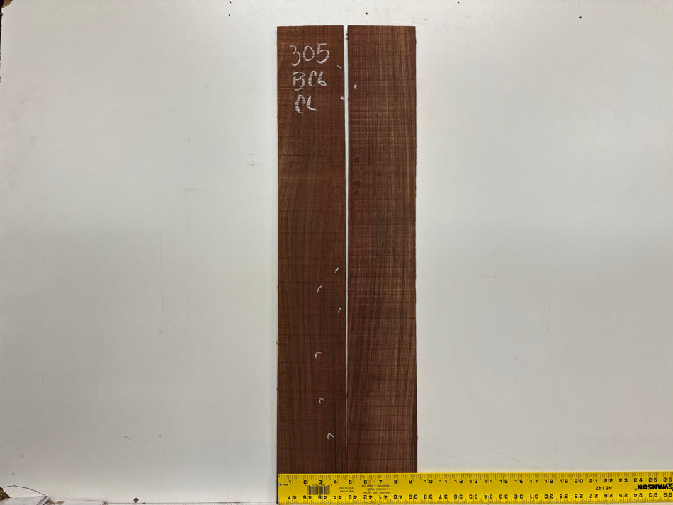 Segundos juegos de fondo y aros de caoba hondureña genuina