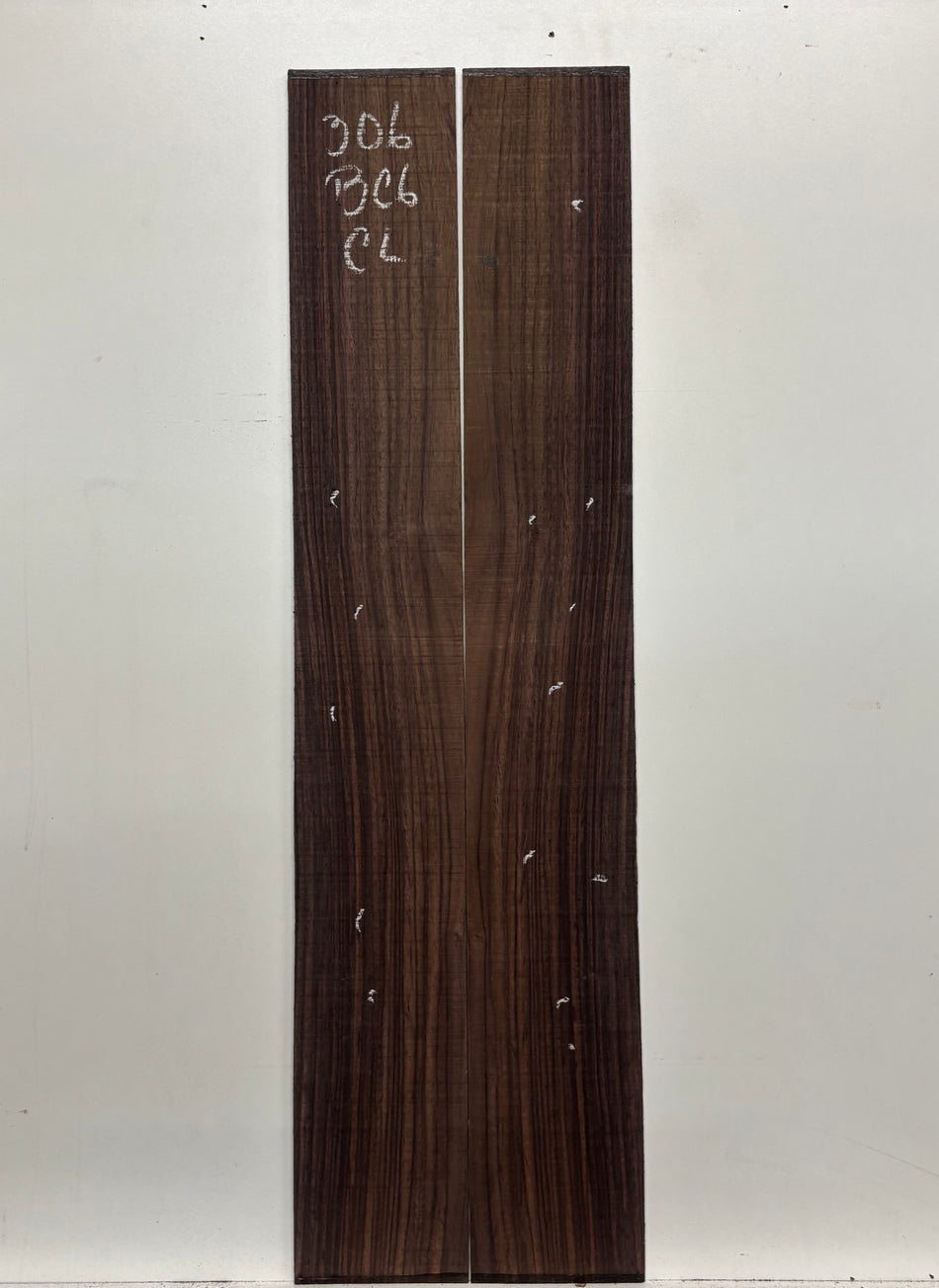 Segundos juegos de fondo y aros de caoba hondureña genuina