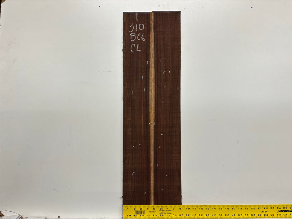 Segundos juegos de fondo y aros de caoba hondureña genuina