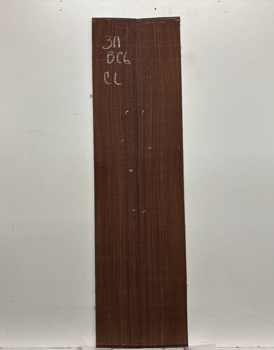 Segundos juegos de fondo y aros de caoba hondureña genuina