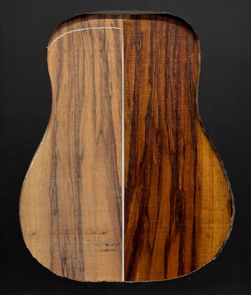 Royal Red Tamarind Dreadnought Guitar Back and Side Set #539