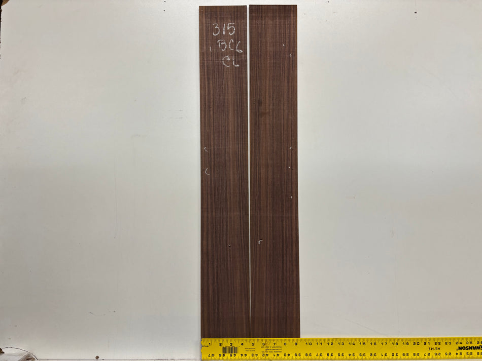 Segundos juegos de fondo y aros de caoba hondureña genuina