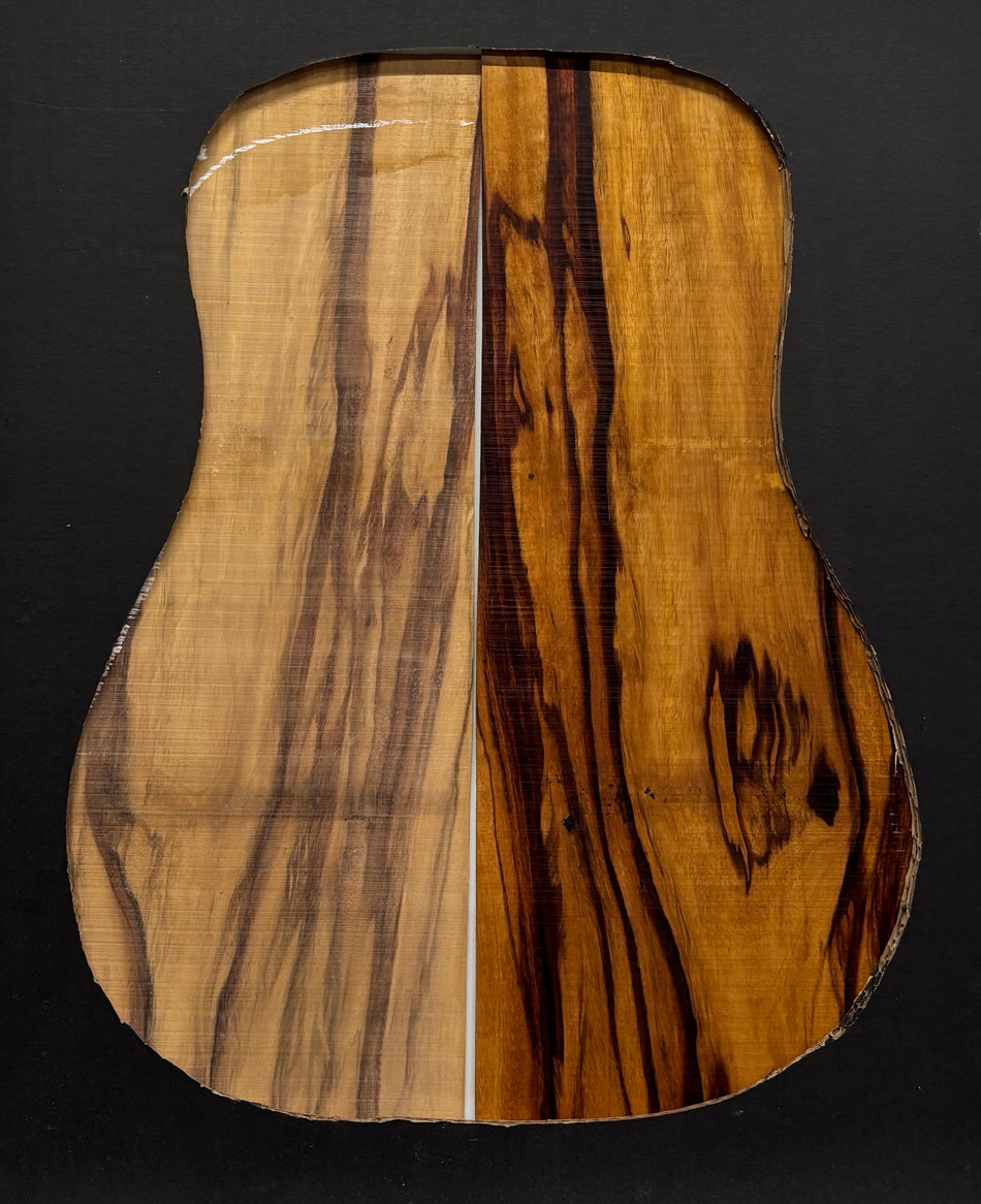 Royal Red Tamarind Dreadnought Guitar Back and Side Set #542