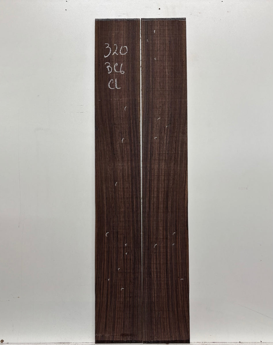 Segundos juegos de fondo y aros de caoba hondureña genuina