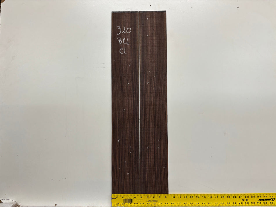 Segundos juegos de fondo y aros de caoba hondureña genuina