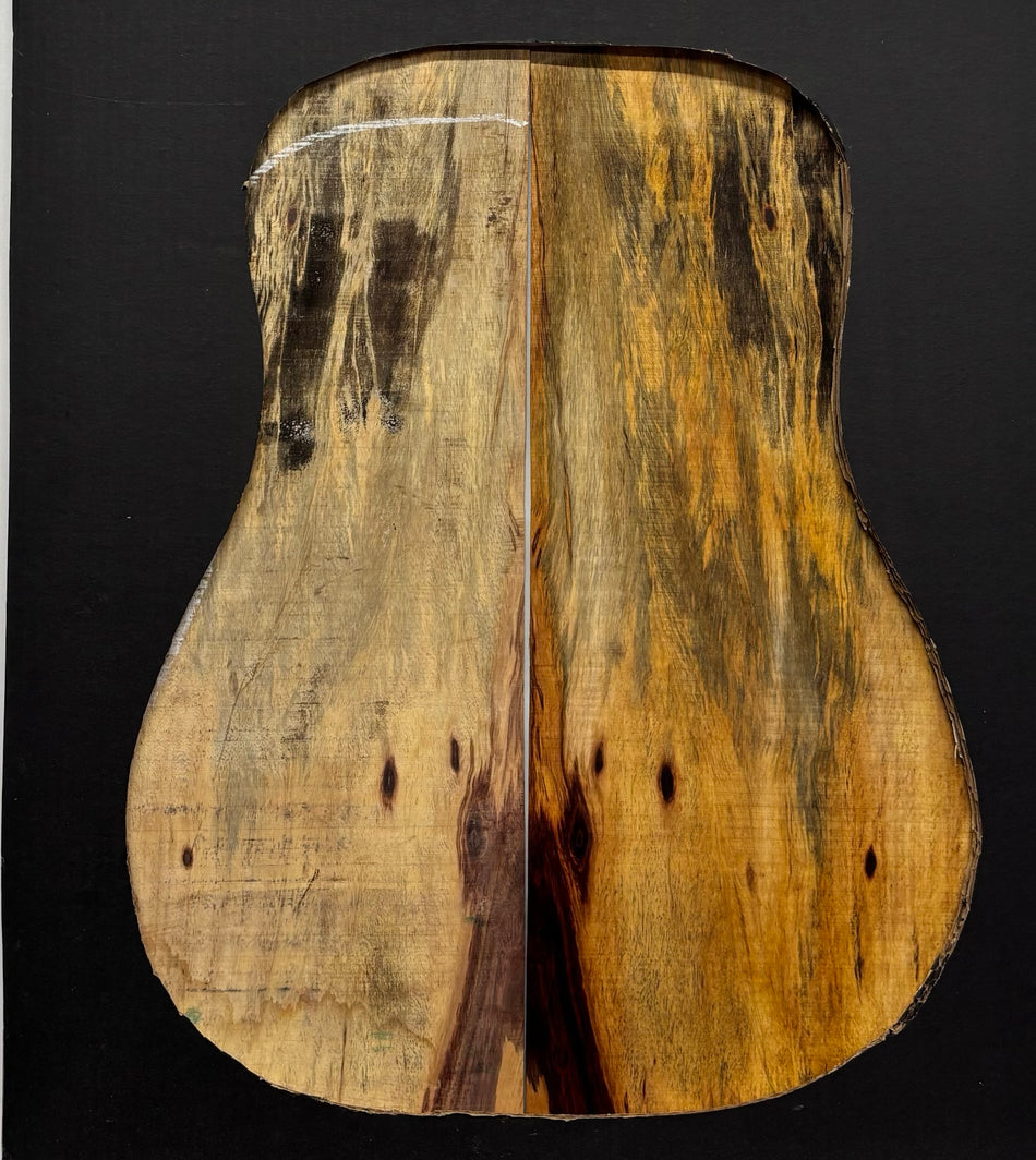 Royal Red Tamarind Dreadnought Guitar Back and Side Set #543