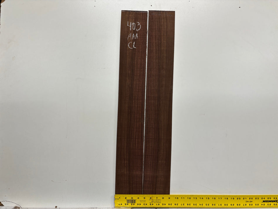 Juego de fondo y aros de guitarra de grado AAAA Dreadnought de palisandro de la India Oriental #61 