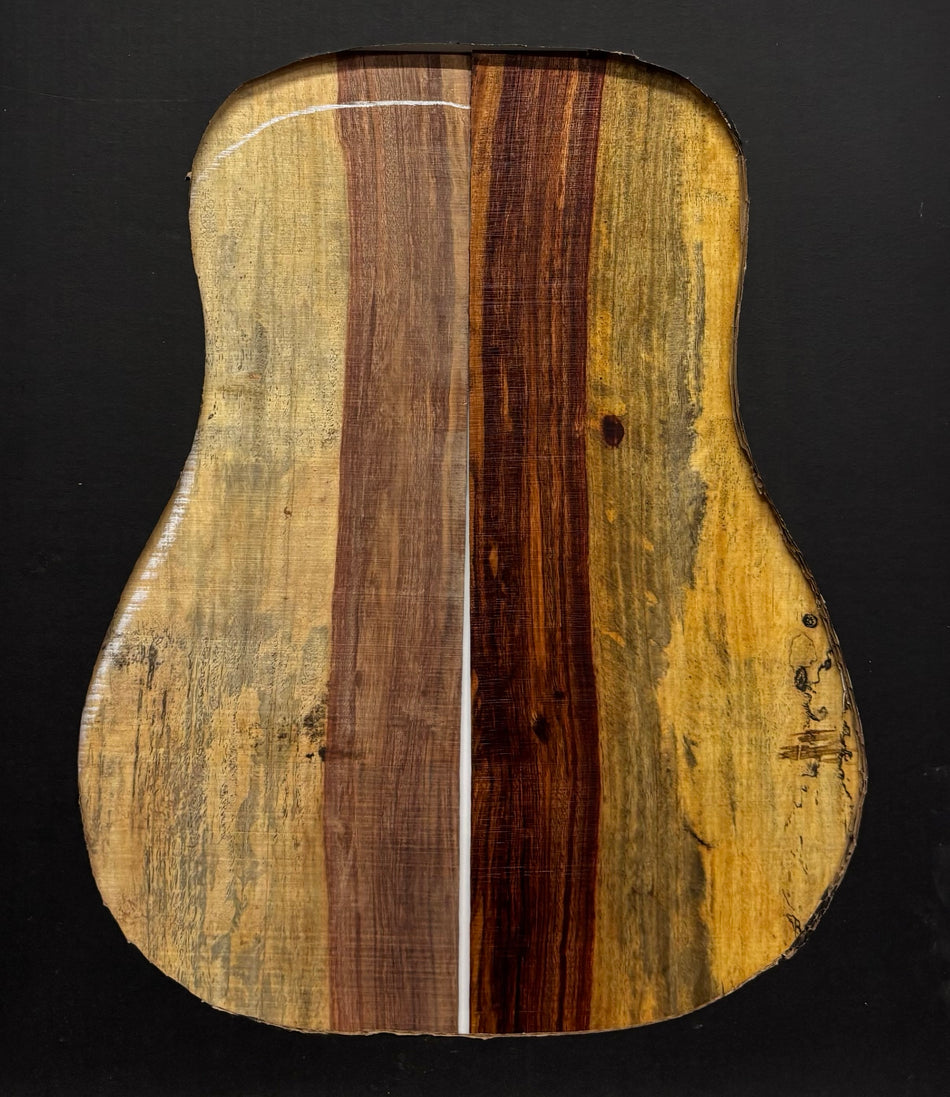 Royal Red Tamarind Dreadnought Guitar Back and Side Set #545