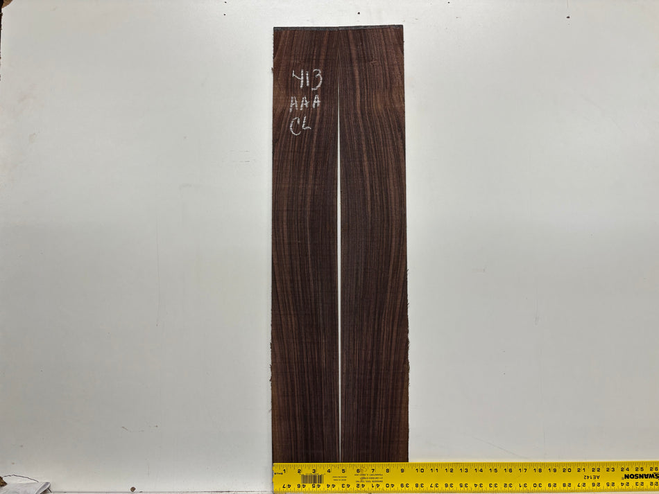 Juego de fondo y aros de guitarra de grado AAAA Dreadnought de palisandro de la India Oriental #61 