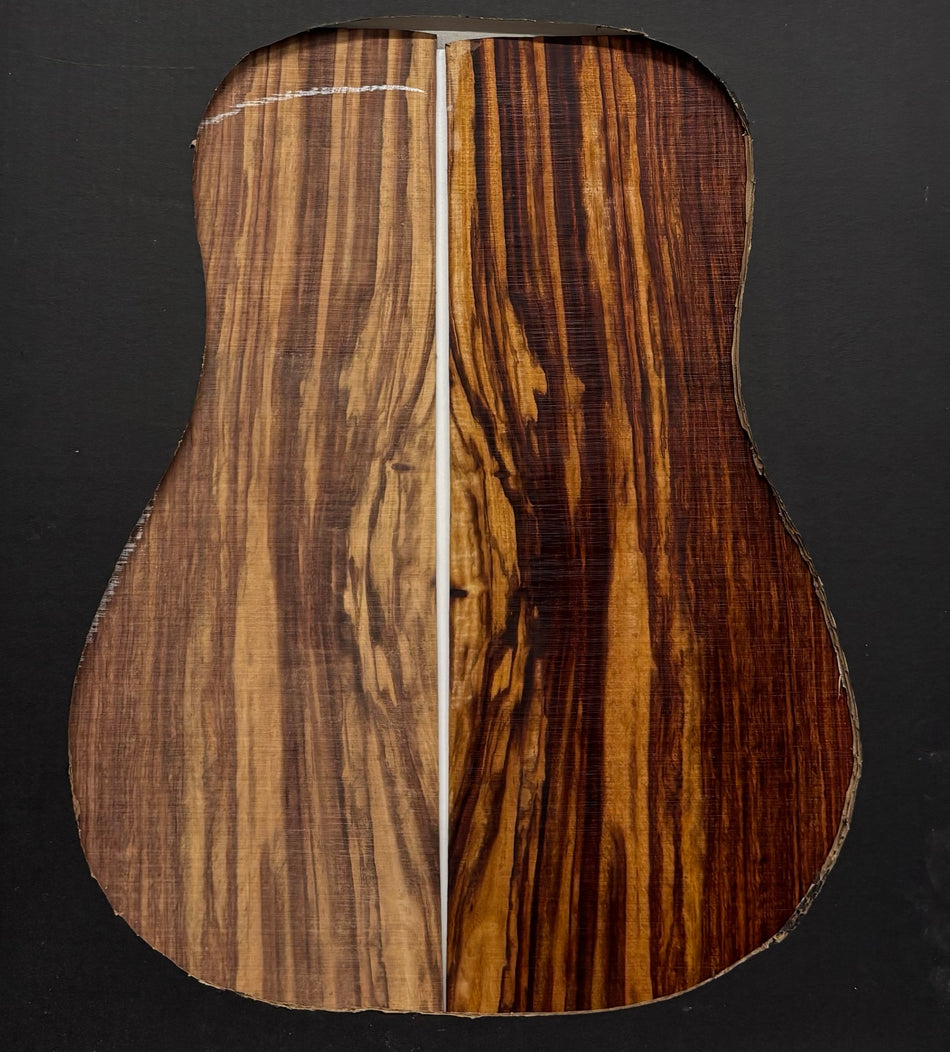 Royal Red Tamarind Dreadnought Guitar Back and Side Set #550